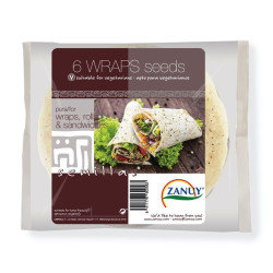 WRAPS CON SEMILLAS BANDEJA 12/6un